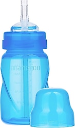 Mamajoo Akıtmaz Antikolik Mavi Pipetli Bardak 270 ml