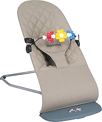 Mamma Premium Cotton Ana Kucağı + Oyuncak Aparatı Kahverengi