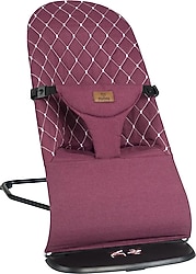 Mamma Smile Cotton Eco Sallanır Üç Kademeli Bordo Ana Kucağı