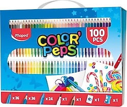 Maped Color Peps 100'lü Boyama Seti