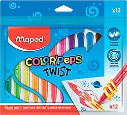 Maped Color Peps 12'li Jel Pastel Boya