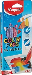 Maped Color Peps 12'li Yağlı Pastel Boya