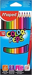 Maped Color Peps 12'li Kuru Boya Seti