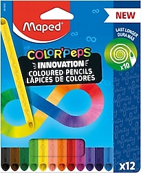 Maped Color Peps Infinity 12'li Kuru Boya Seti