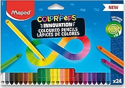 Maped Color Peps Infinity 24'lü Kuru Boya Seti