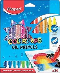 Maped Color Peps 24'lü Yağlı Pastel Boya