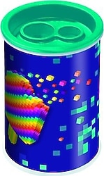 Maped Connect Pixel Party Çift Delikli Silgili Kalemtıraş
