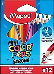 Maped Mini Color Peps Strong 12'li Kuru Boya Seti