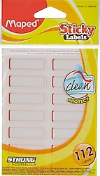 Maped Sticky Labels 13x38 mm 112'li Etiket 774810