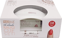 Mara Kalıcı Oje Seti 08 Red
