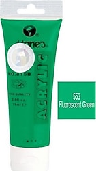Maries 75 ml Fluorescent Green Akrilik Boya