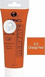 Maries 75 ml Orange Red Akrilik Boya