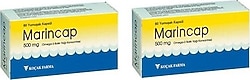 Marincap Omega 3 500 mg 60 Kapsül 2'li