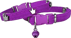 Markapet Kadife King 20-32 cm Mor Kedi Boyun Tasması