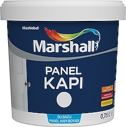 Marshall 0.75 lt Su Bazlı Panel Kapı Boyası
