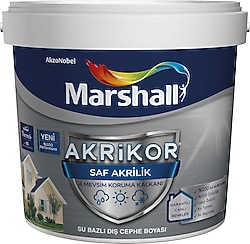 Marshall Akrikor Saf Akrilik 2.5 lt Dış Cephe Boyası