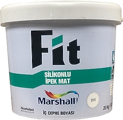 Marshall Fit Silikonlu İpek Mat 10 kg İç Cephe Boyası - Şifon