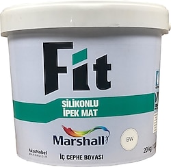 Marshall Fit Silikonlu İpek 3.5 kg İç Cephe Boyası - Mat Şifon