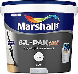 Marshall Sil-Pak Plus 2.5 lt İç Cephe Boyası - Fildişi