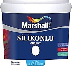 Marshall Silikonlu Özel Mat 15 lt İç Cephe Boyası - Fildişi