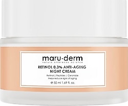 Maru.Derm Retinol %0.3 Yaşlanma Karşıtı 50 ml Gece Kremi