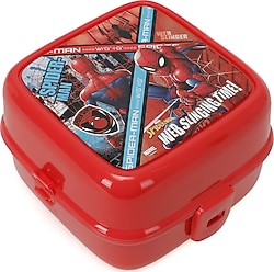 Frocx 41394 Spiderman İki Bölmeli Beslenme Kutusu