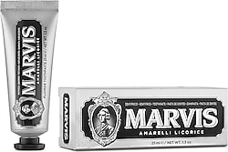 Marvis Amarelli Licorice Beyazlatıcı 25 ml Florürlü Diş Macunu