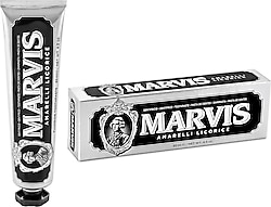 Marvis Amarelli Licorice Beyazlatıcı 75 ml Florürlü Diş Macunu