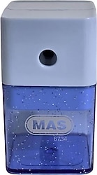 Mas 6734 Mavi Masaüstü Kollu Kalemtıraş