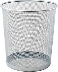 Mas 854 10 lt Metal Tam Perforeli Gri Çöp Kovası