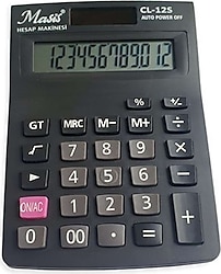 Masis CL-12S 12 Haneli Hesap Makinesi