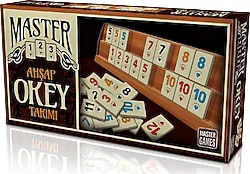 Master Games Ahşap Okey Takımı
