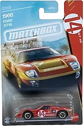 Matchbox 1966 Ford GT40 GGF12-JJR52