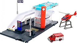 Matchbox Aksiyon Sürücüleri Kurtarma Helikopteri Oyun Seti GVY83