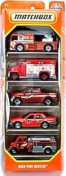 Matchbox Mbx Fire Rescue 5'li Araba Seti HCJ04
