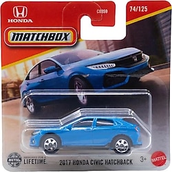 Matchbox Tekli Arabalar 2017 Honda Civic Hatchback JBN94