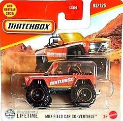 Matchbox Mbx Field Car Convertible JBR03