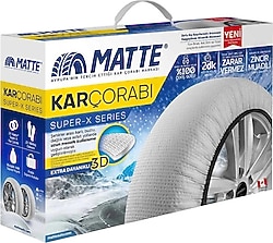 Matte Superx Series XX Large Kar Çorabı