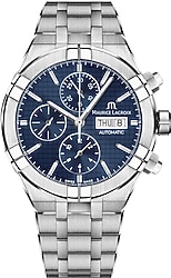 Maurice Lacroix Aikon Automatic Chronograph ML-AI6038SS002430-1 Mavi Erkek Kol Saati