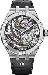 Maurice Lacroix Aikon Automatic Skeleton ML-AI6028SS001030-1 Deri Kordon Erkek Kol Saati
