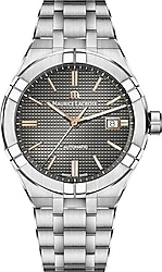 Maurice Lacroix Aikon Automatic Date 42mm ML-AI6008SS002331-1 Çelik Kordon Gri Erkek Kol Saati
