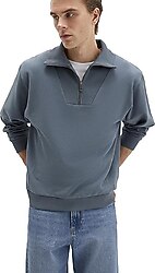 Mavi 0S10368 Yarım Fermuarlı Erkek Sweatshirt
