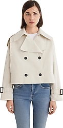 Mavi 1110376-70134 Bej Kadın Oversize Trençkot