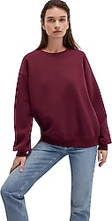 Mavi 1610198-70415 Bordo Kadın Sweatshirt