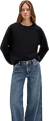Mavi 1610198-900 Siyah Kadın Sweatshirt
