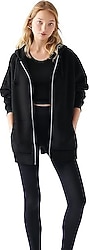 Mavi 1610221 Kapüşonlu Tam Fermuarlu Kadın Sweatshirt