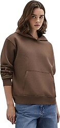 Mavi 167299-81959 Kapüşonlu Kahverengi Kadın Sweatshirt