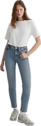 Mavi Cindy Classic Denim 100277-86455 Puslu Mavi Kadın Mom Jean
