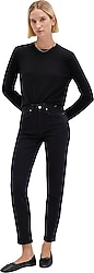 Mavi Cindy Classic Denim 100277-90500 Antrasit Kadın Mom Jean
