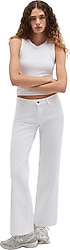 Mavi Deli Dolu 10104 Kadın Wide Leg Kot Pantolon